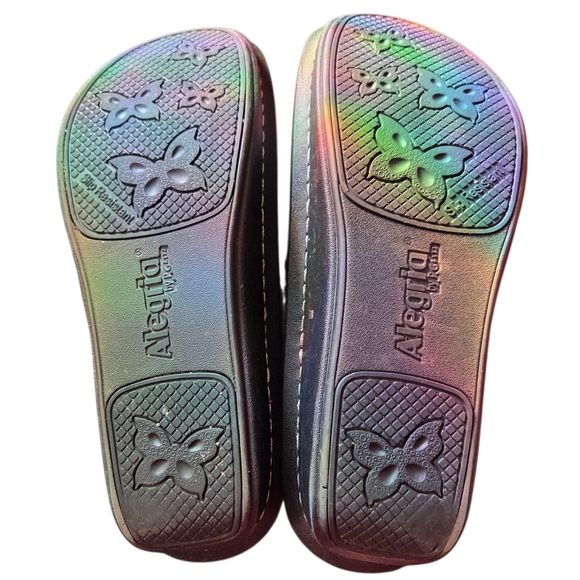 Alegria Paloma Mary Jane Shoes In Rainbow Size 6.5 - Picture 4 of 8